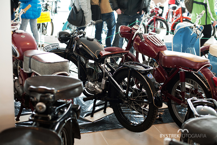 wystawa starych motocykli